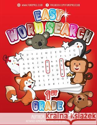 Easy Word Search 1st Grade: Activities Homeschool Books for 1st Grade Kids Nancy Dyer 9781985090842 Createspace Independent Publishing Platform - książka