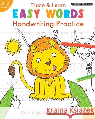 Easy Words: Handwriting Practice Abbott, Simon 9798755933056 Independently Published - książka