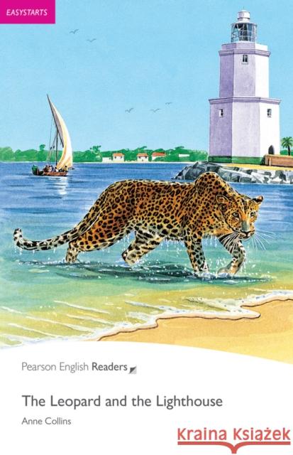 Easystart: The Leopard and the Lighthouse Anne Collins 9781405869669 Pearson Education Limited - książka