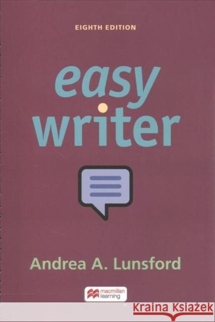 EasyWriter Andrea A. Lunsford 9781319244224 Macmillan Learning - książka