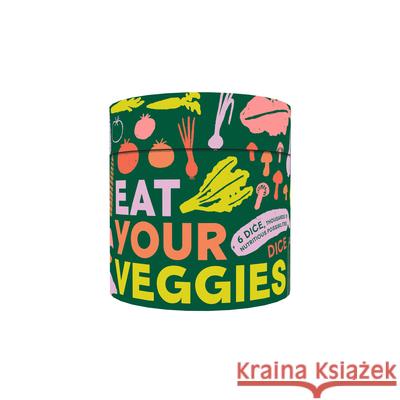 Eat Your Veggies Dice: 6 Dice, Thousands of Nutritious Possibilities Chronicle Books 9781797230313 Chronicle Books - książka