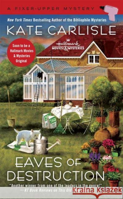 Eaves of Destruction Kate Carlisle 9780399586460 Berkley Books - książka