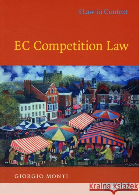 EC Competition Law Giorgio Monti 9780521700757  - książka