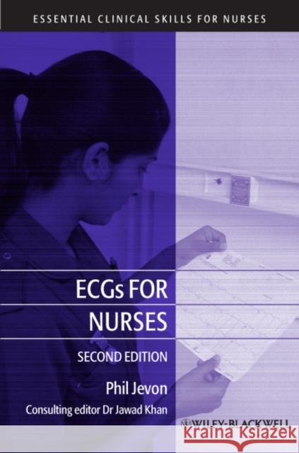 Ecgs for Nurses Jevon, Philip 9781405181624  - książka