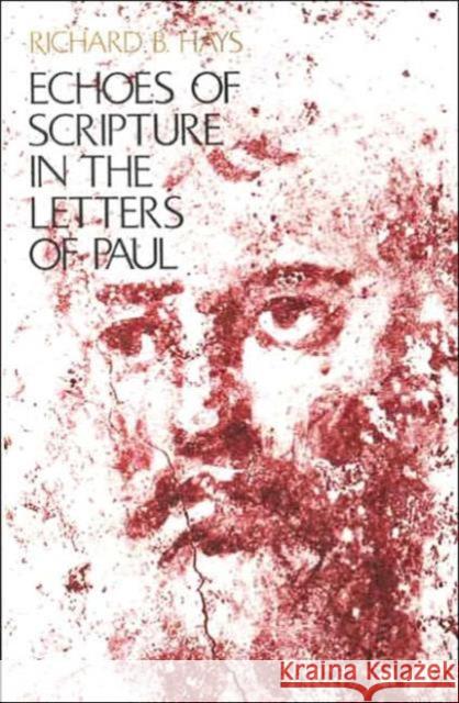 Echoes of Scripture in the Letters of Paul Richard B. Hays 9780300054293 Yale University Press - książka