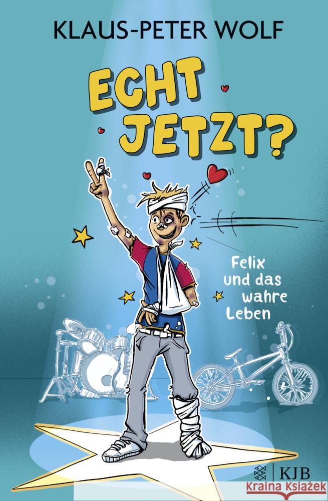 Echt jetzt? Felix und das wahre Leben Wolf, Klaus-Peter 9783737343541 FISCHER KJB - książka
