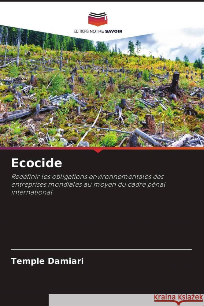 Ecocide Damiari, Temple 9786208591434 Editions Notre Savoir - książka