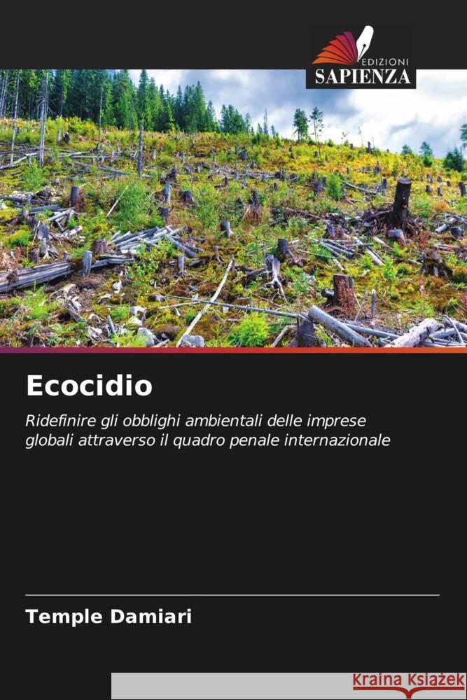 Ecocidio Damiari, Temple 9786208591441 Edizioni Sapienza - książka