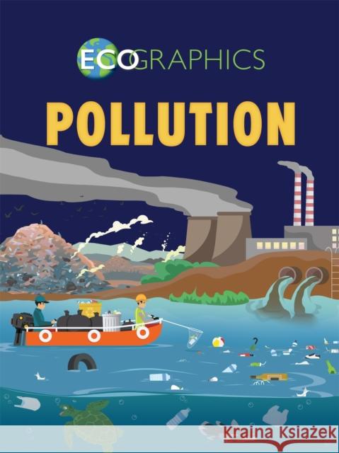 Ecographics: Pollution Izzi Howell 9781445166018 Hachette Children's Group - książka