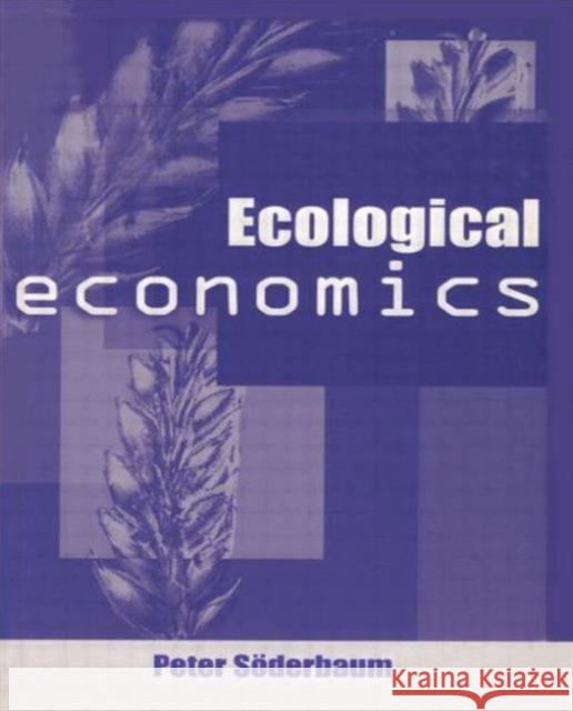 Ecological Economics : Political Economics for Social and Environmental Development Peter Soderbaum 9781853836855 Earthscan Publications - książka