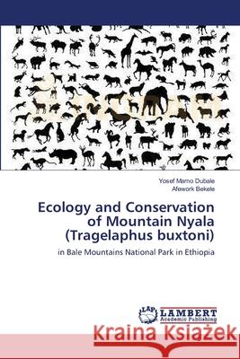 Ecology and Conservation of Mountain Nyala (Tragelaphus buxtoni) Yosef Mamo Dubale, Afework Bekele 9783659385582 LAP Lambert Academic Publishing - książka