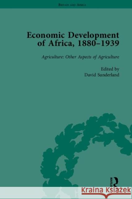 Economic Development of Africa, 1880–1939 David Sunderland 9781138661356 Taylor and Francis - książka