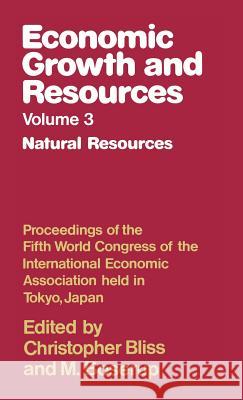 Economic Growth and Resources  9780333277775 PALGRAVE MACMILLAN - książka