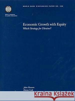 Economic Growth with Equity: Ukrainian Perspective  9780821344002 WORLD BANK PUBLICATIONS - książka