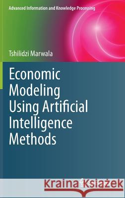 Economic Modeling Using Artificial Intelligence Methods Tshilidzi Marwala 9781447150091 Springer - książka