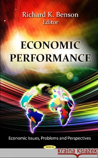 Economic Performance Richard K Benson 9781613247020 Nova Science Publishers Inc - książka