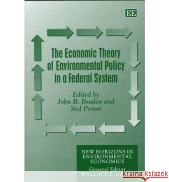 Economic Theory of Environmental Policy in a Federal System  9781858983639 Edward Elgar Publishing Ltd - książka