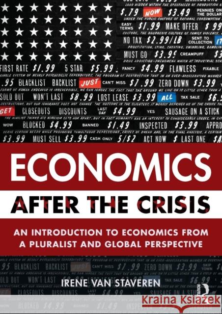 Economics After the Crisis: An Introduction to Economics from a Pluralist and Global Perspective Van Staveren, Irene 9781138016125 Taylor & Francis - książka