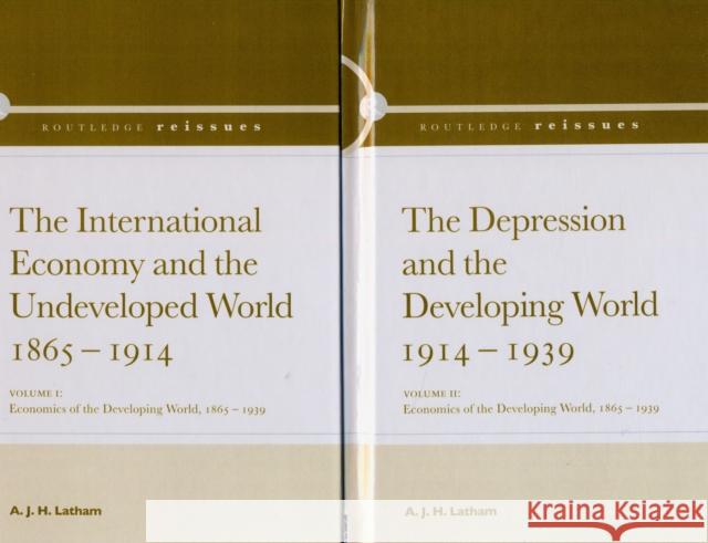 Economics in the Developing World : 1865-1939 Latham 9780415457460 SOS FREE STOCK - książka