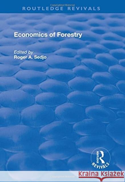 Economics of Forestry  9781138741775 Routledge Revivals - książka