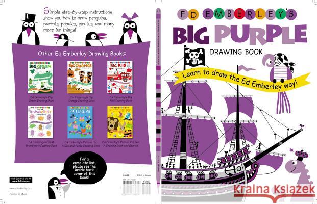 Ed Emberley's Big Purple Drawing Book Edward R. Emberley Edward R. Emberley 9780316789738 Little Brown and Company - książka