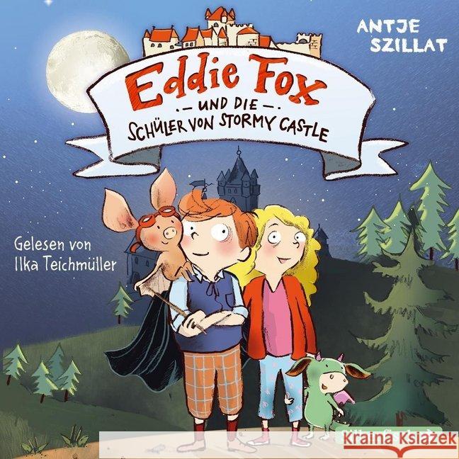 Eddie Fox und die Schüler von Stormy Castle, 2 Audio-CD Szillat, Antje 9783745601466 Silberfisch - książka