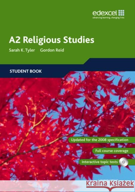 Edexcel A2 Religious Studies Student book and CD-ROM Sarah Tyler 9781846904943  - książka