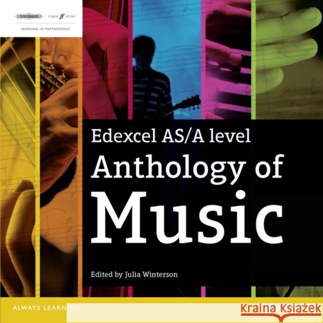 Edexcel AS/A Level Anthology of Music CD set Julia Winterson 9781292118376 Pearson Education Limited - książka