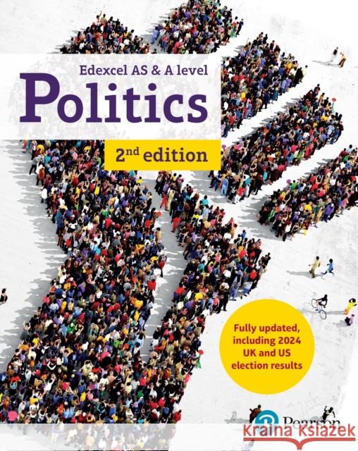 Edexcel GCE Politics AS and A-level Student Book 2nd Edition Adam Tomes 9781292749839 Pearson Education Limited - książka