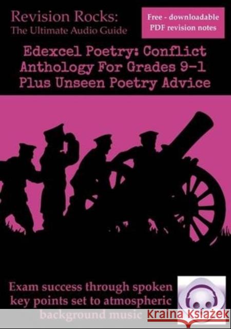 Edexcel GCSE Poetry: Conflict Anthology for Grades 9-1 Plus Unseen Poetry Advice Emily Bird, Jeff Thomas 9780993410048 Revision Rocks - książka