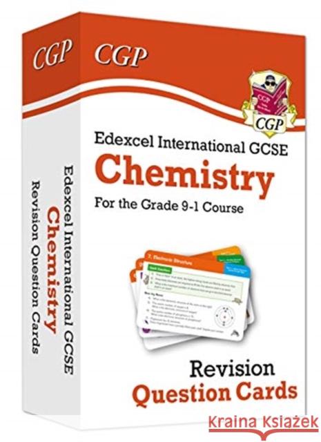 Edexcel International GCSE Chemistry: Revision Question Cards CGP Books 9781789083798 Coordination Group Publications Ltd (CGP) - książka