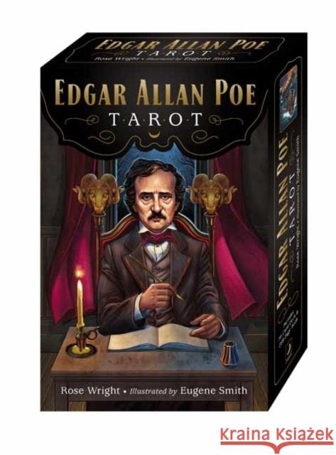 Edgar Allan Poe Tarot Rose Wright Eugene Smith 9780738760339 Llewellyn Publications - książka