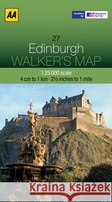 Edinburgh Hilary Weston 9780749573188 AA Publishing - książka