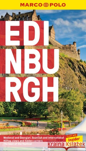 Edinburgh Marco Polo Pocket Travel Guide - with pull out map Marco Polo 9781917131025 Heartwood Publishing - książka