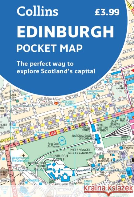 Edinburgh Pocket Map: The Perfect Way to Explore Edinburgh Collins Maps 9780008368272 HarperCollins Publishers - książka