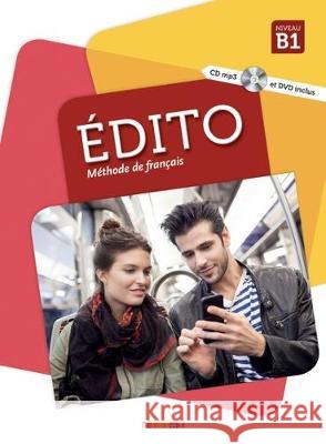 Edito B1 Methode de francais + CD Dufour Marion Mainguet Julie Mottironi Eugenie 9782278087730 Didier - książka