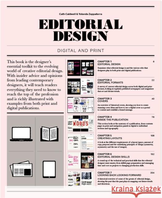 Editorial Design: Digital and Print Yolanda Zappaterra 9781780671642 Laurence King Publishing - książka