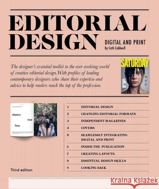 Editorial Design Third Edition: Digital and Print Cath Caldwell 9781529419825 Quercus Publishing - książka