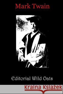 Editorial Wild Oats Mark Twain 9781481819060 Createspace - książka