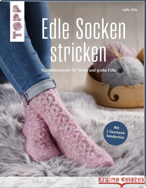 Edle Socken stricken Klös, Lydia 9783772468452 Frech - książka