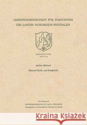 Edmund Burke Und Frankreich Stephan Skalweit 9783322981417 Vs Verlag Fur Sozialwissenschaften - książka