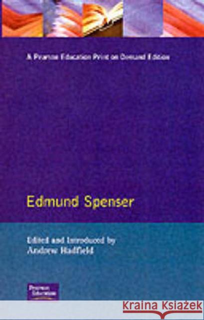 Edmund Spencer Hadfield, Andrew 9780582247369 Taylor and Francis - książka