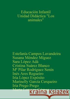 Educacion Infantil: Unidad Didactica 