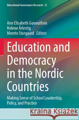 Education and Democracy in the Nordic Countries  9783031331978 Springer International Publishing - książka