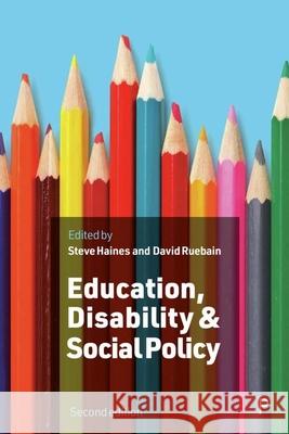 Education, Disability and Social Policy Steve Haines David Ruebain 9781447369844 Policy Press - książka