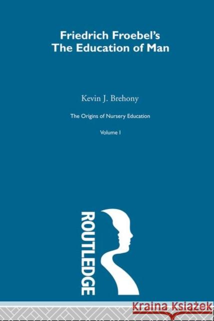 Education Of Man            V1 Kevin J. Brehony 9780415220385 Routledge - książka