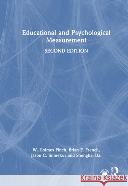 Educational and Psychological Measurement Shenghai Dai 9781032575223 Routledge - książka
