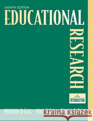 Educational Research: An Introduction Gall, M. 9780205488490 Allyn & Bacon - książka