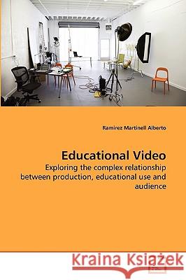 Educational Video Ramirez Martinell Alberto 9783639270082 VDM Verlag - książka