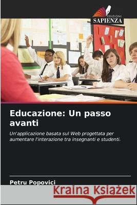 Educazione: Un passo avanti Popovici, Petru 9786202473705 Edizioni Sapienza - książka